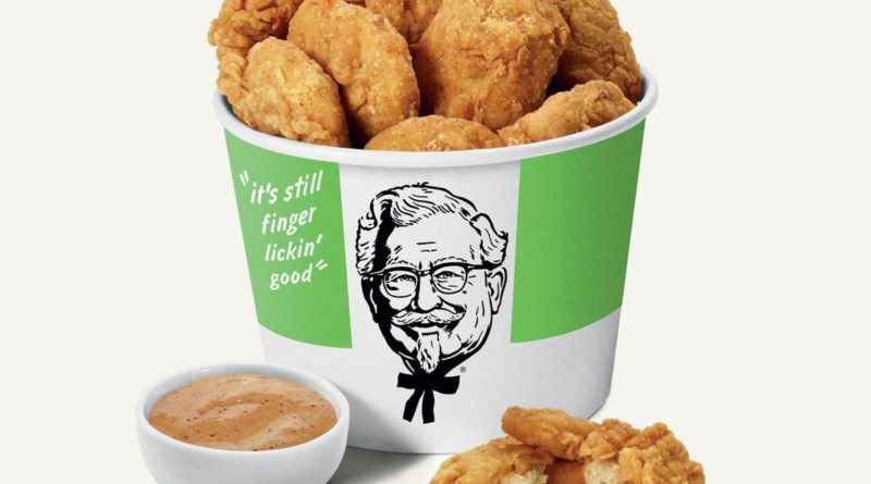 KFC lanza sus alitas de pollo vegano en todo el Reino Unido