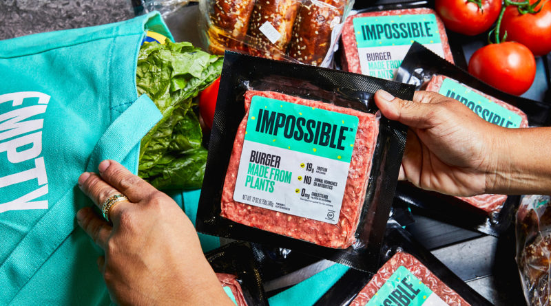 La marca "Impossible Foods" recaudó $1.3 mil millones para producir más carne vegana