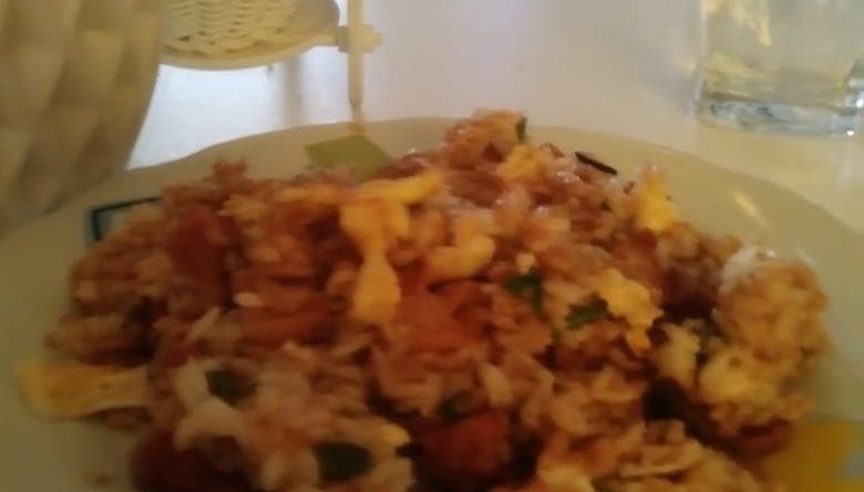 arroz chaufa vegetariano receta peru